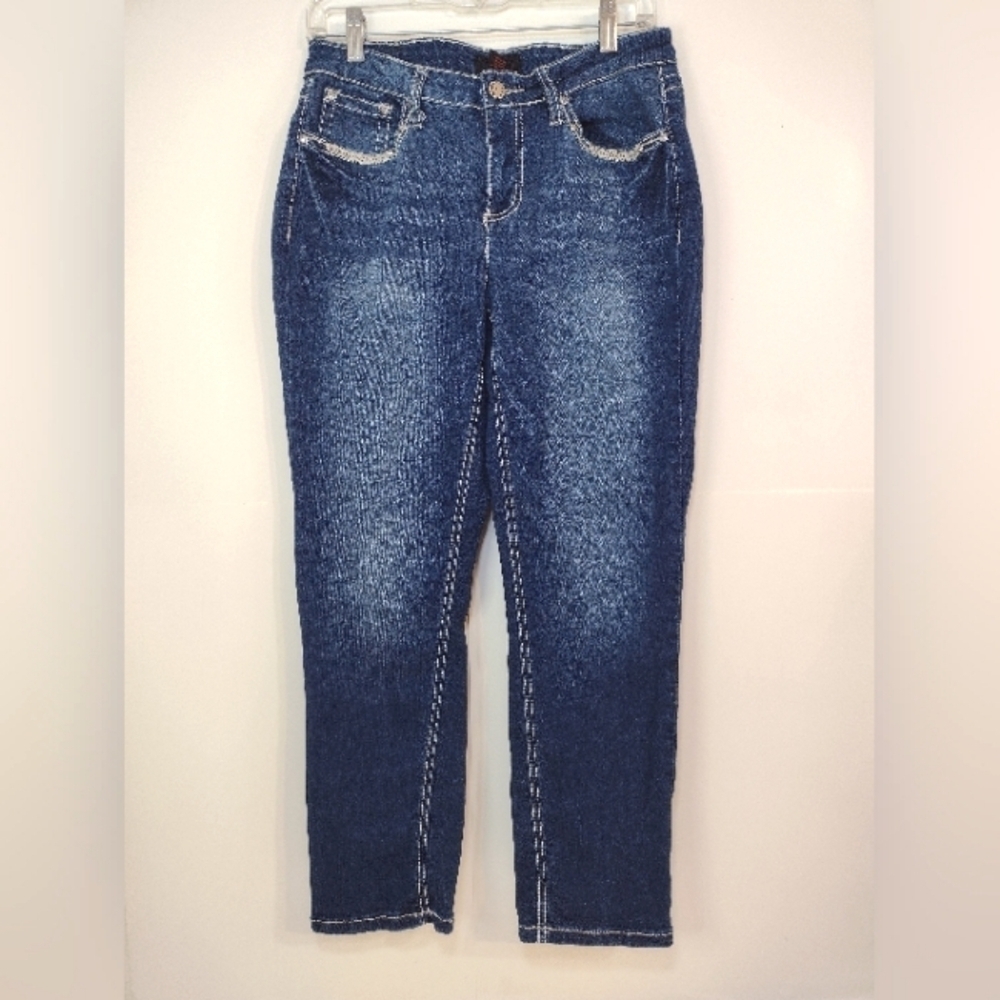 Earl jeans women's blue jeans size (10)